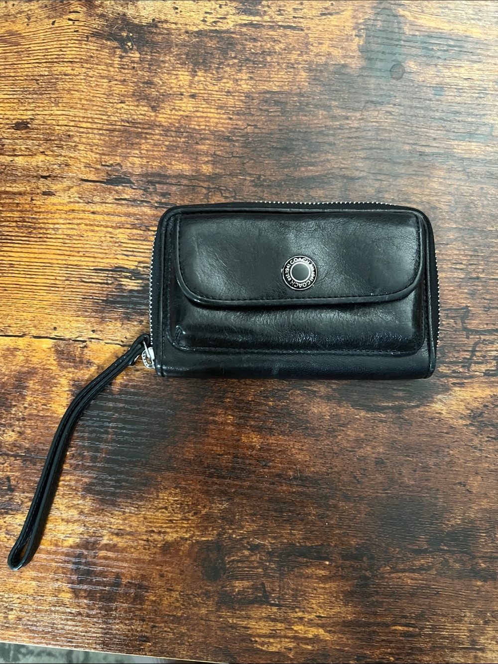 Coach Wallet with wristlet strap